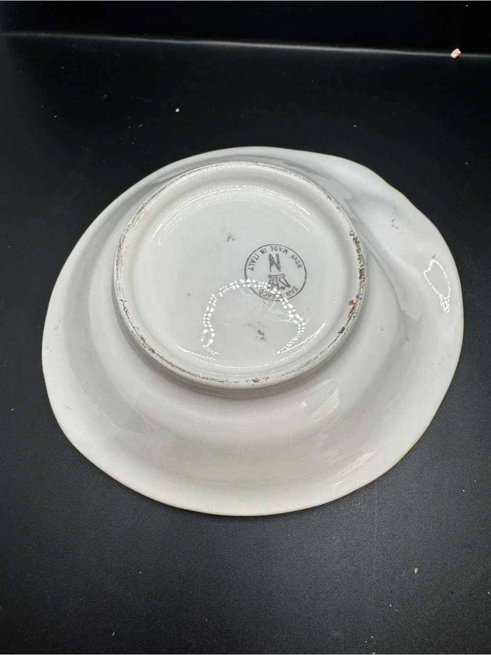 Red & White Ceramic Apple Serving Platter 7